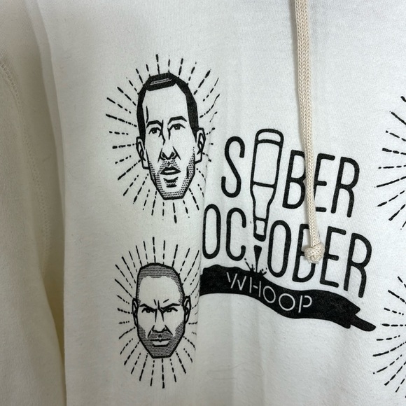 NWT Roots of Fight Boxing Sober October Men's Fleeced Hoodie XL - Picture 5 of 12